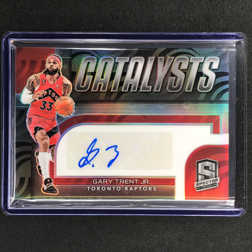 2022-23 Spectra Gary Trent Jr. Catalysts Signatures Auto Base 5/99