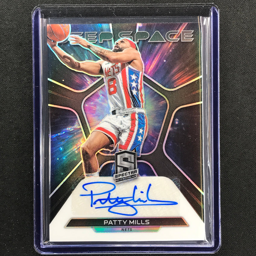 2022-23 Spectra Patty Mills Deep Space Signatures Auto Base 77/99