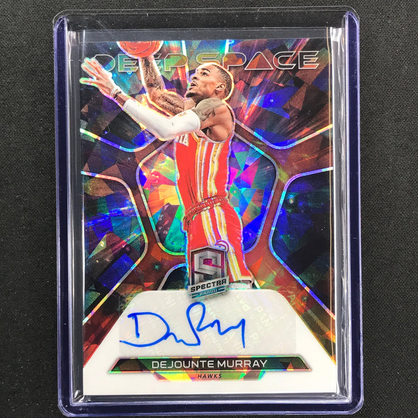 2022-23 Spectra Dejounte Murray Deep Space Signatures Auto Astral 7/49