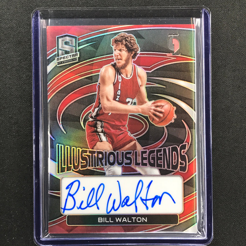 2022-23 Spectra Bill Walton Illustrious Legends Signatures Auto Base 13/99