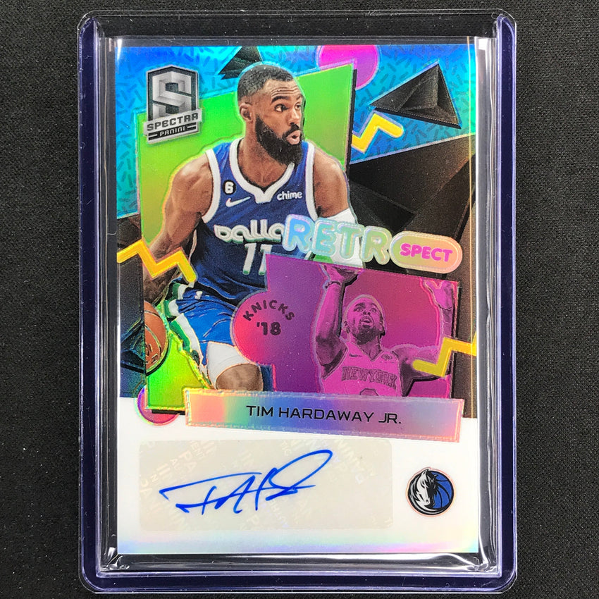 2022-23 Spectra Tim Hardaway Hr. Retrospect Auto Base 68/99