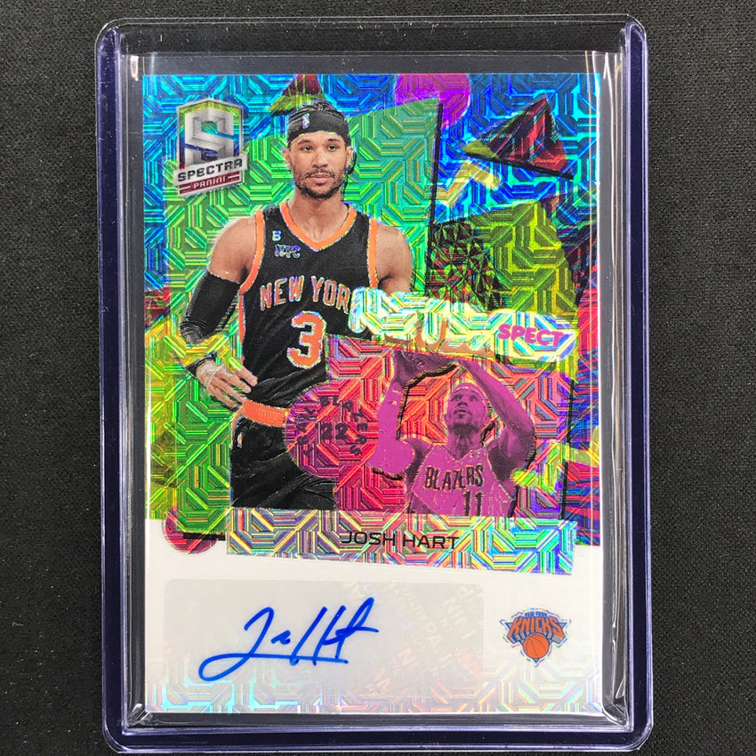 2022-23 Spectra Josh Hart Retrospect Auto Meta 14/25