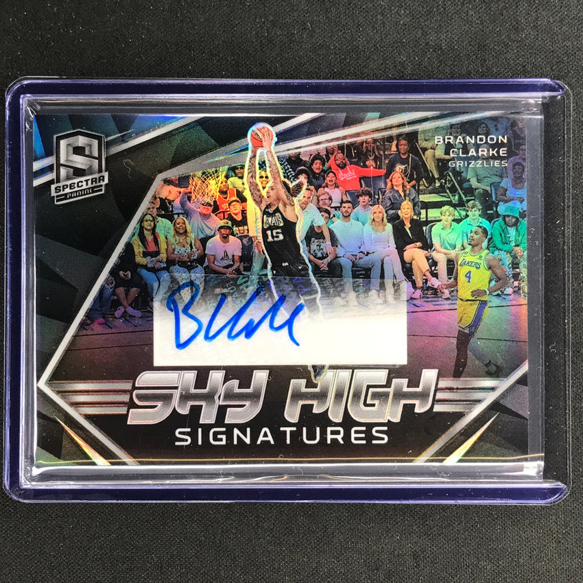 2022-23 Spectra Brandon Clarke Sky High Signatures Auto Base 69/99