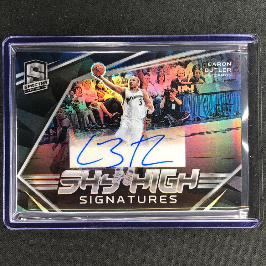 2022-23 Spectra Caron Butler Sky High Signatures Auto Base 8/99