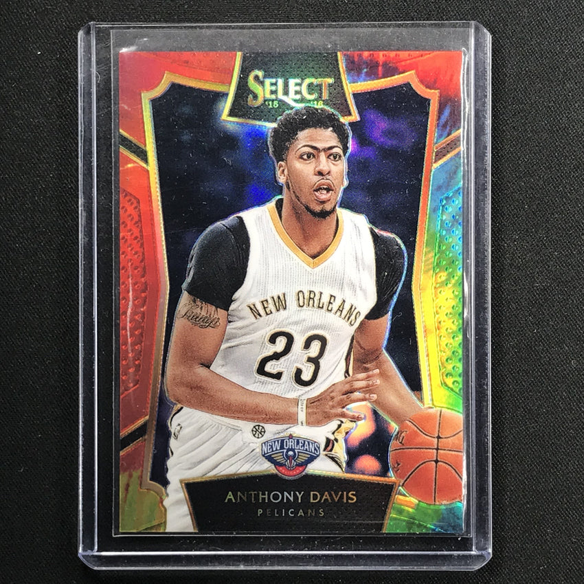 2015-16 Select ANTHONY DAVIS Tie Dye Prizm 9/25-Cherry Collectables