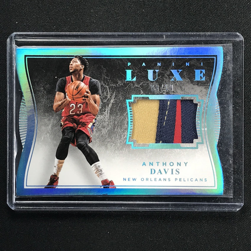 2015-16 Luxe ANTHONY DAVIS Platinum Patch 8/10-Cherry Collectables