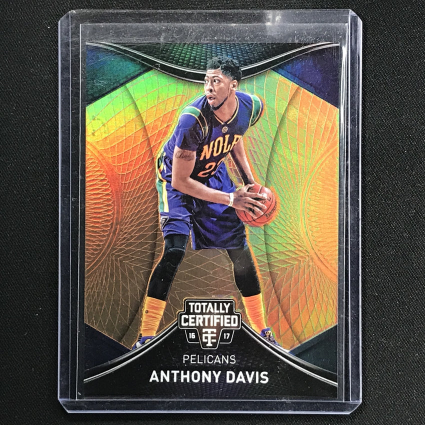 2016-17 Totally Certified ANTHONY DAVIS Gold 3/10-Cherry Collectables