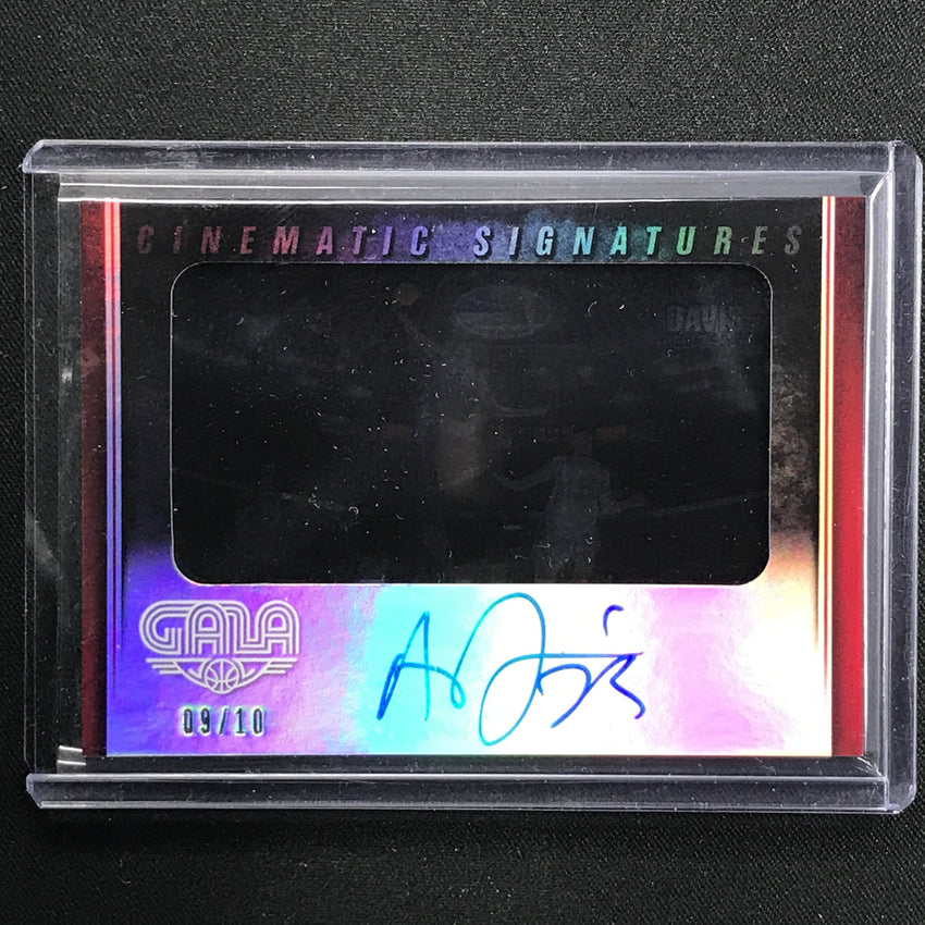 2014-15 Gala ANTHONY DAVIS Cinematic Signatures Auto Red 9/10-Cherry Collectables