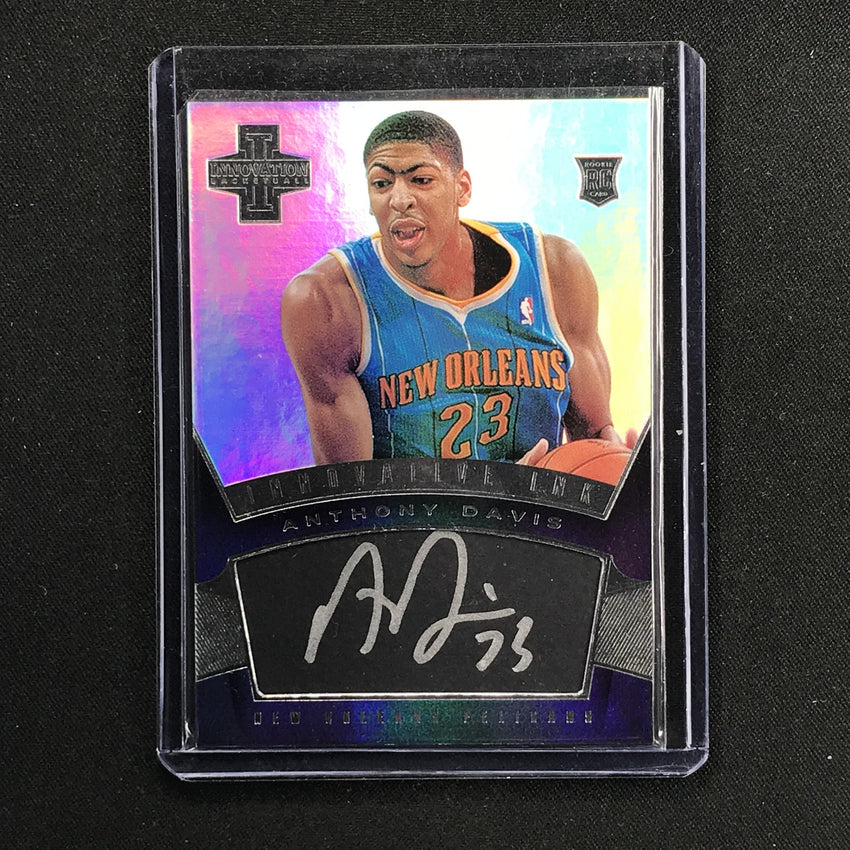 2012-13 Innovation ANTHONY DAVIS Innovative Ink Silver Rookie Auto #25-Cherry Collectables
