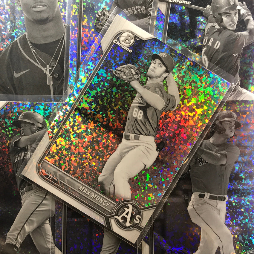 2022 Bowman Chrome Cristian Hernandez Bowman Prospect Bandw Mini-diamond No 240