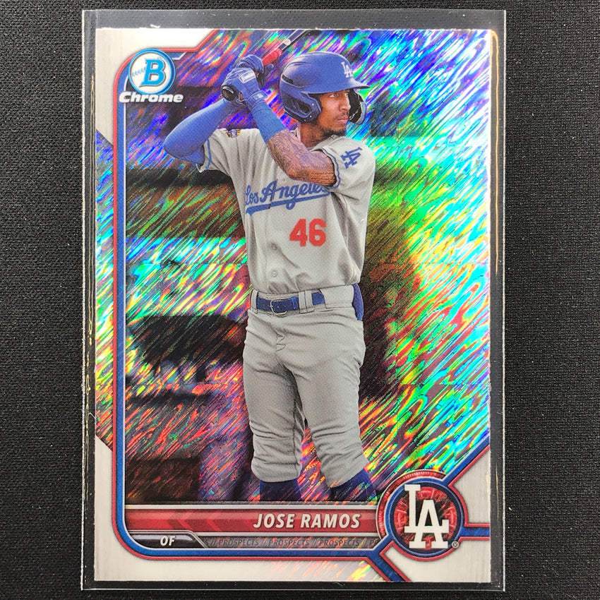 2022 Bowman Chrome JOSE RAMOS Bowman Prospect Shimmer Refractor #228