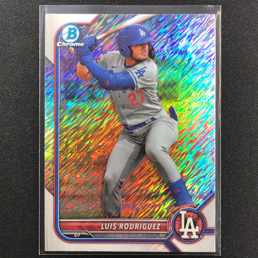 2022 Bowman Chrome LUIS RODRIGUEZ Bowman Prospect Shimmer Refractor #238