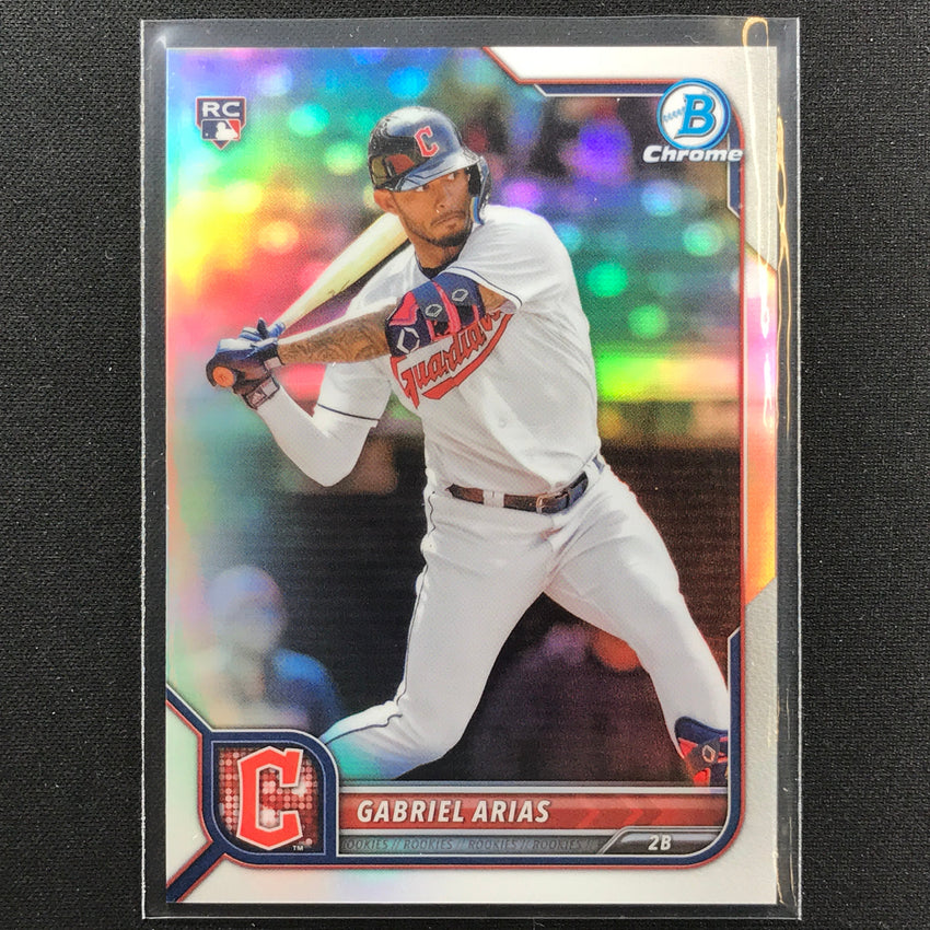 2022 Bowman Chrome Gabriel Arias Rookie Base Refractor /499