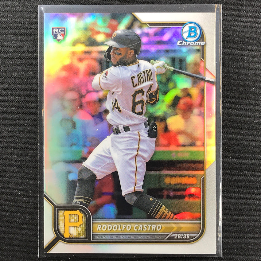 2022 Bowman Chrome Rodolfo Castro Rookie Base Refractor /499