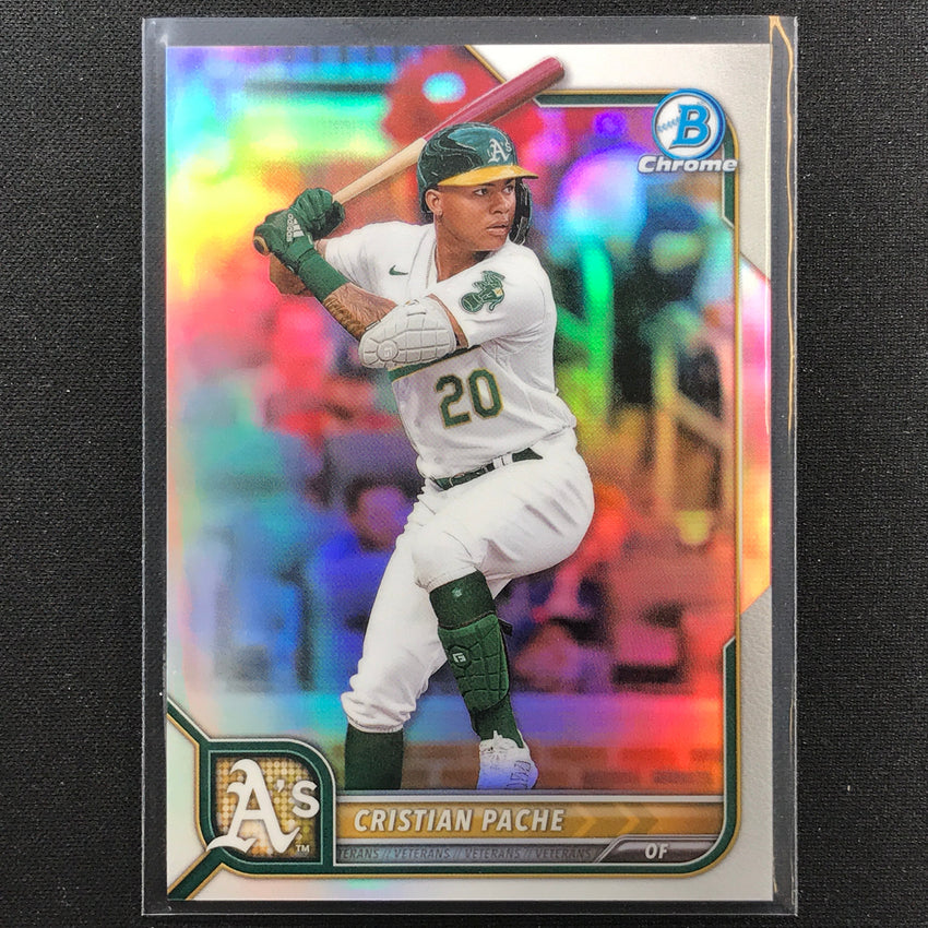2022 Bowman Chrome Cristian Pache Base Refractor /499