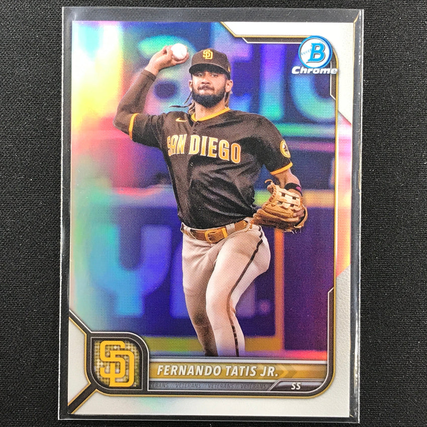 2022 Bowman Chrome Fernando Tatis Jr. Base Refractor /499