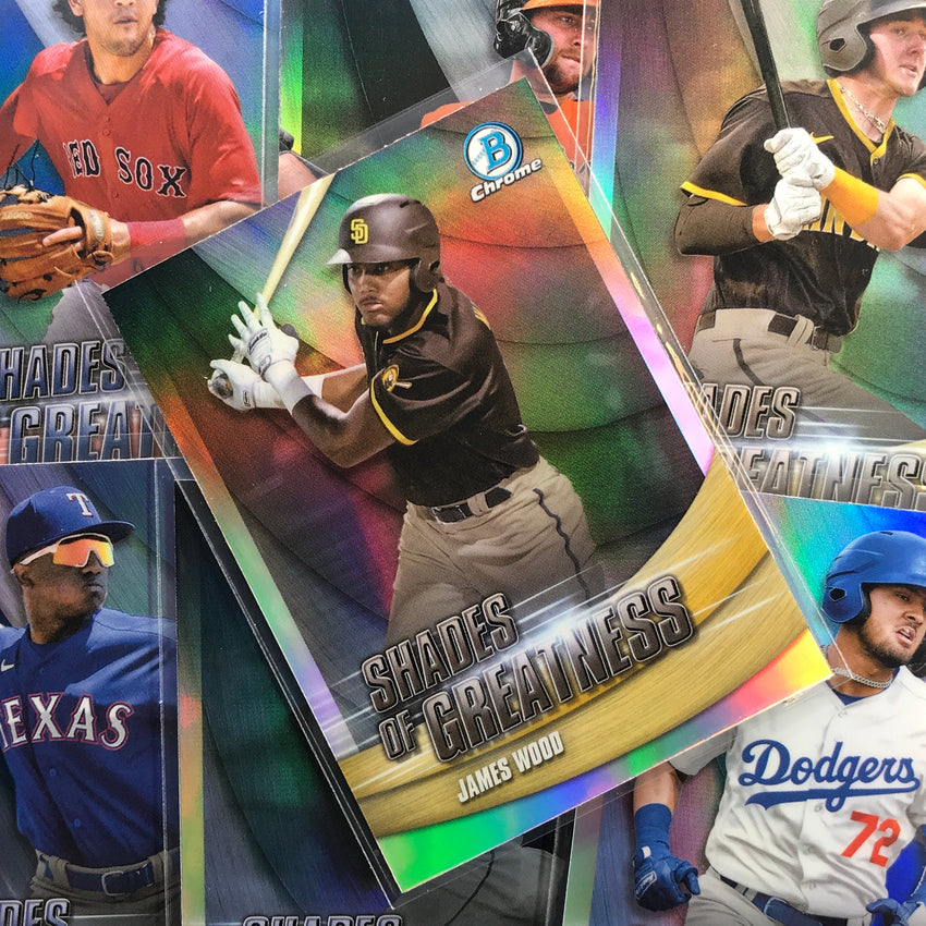 2022 Bowman Chrome JACKSON JOBE Shades of Greatness Refractor #7