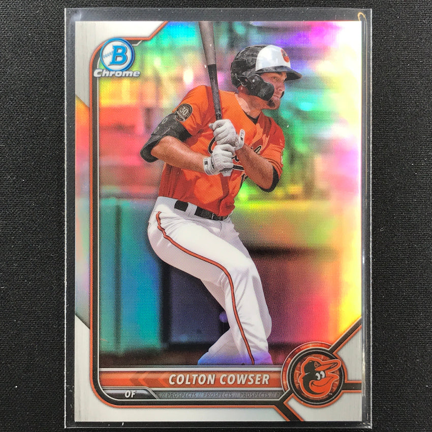 2022 Bowman Chrome Colton Cowser Bowman Prospect Base Refractor /499