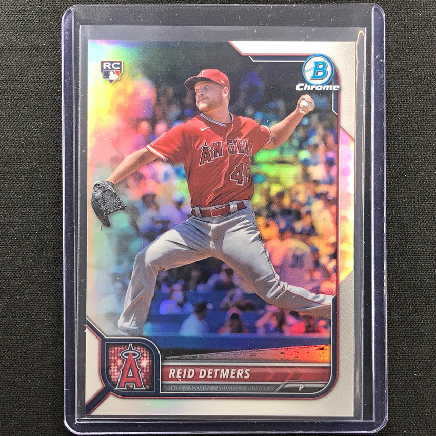 2022 Bowman Chrome REID DETMERS Rookie SP Image Variation Refractor #6