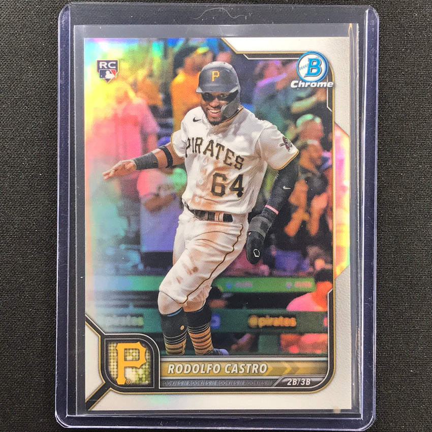 2022 Bowman Chrome RODOLFO CASTRO Rookie SP Image Variation Refractor #20
