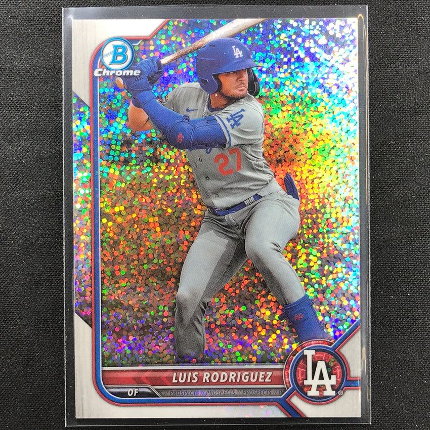 2022 Bowman Chrome Luis Rodriguez Bowman Prospect Speckle Refractor /299