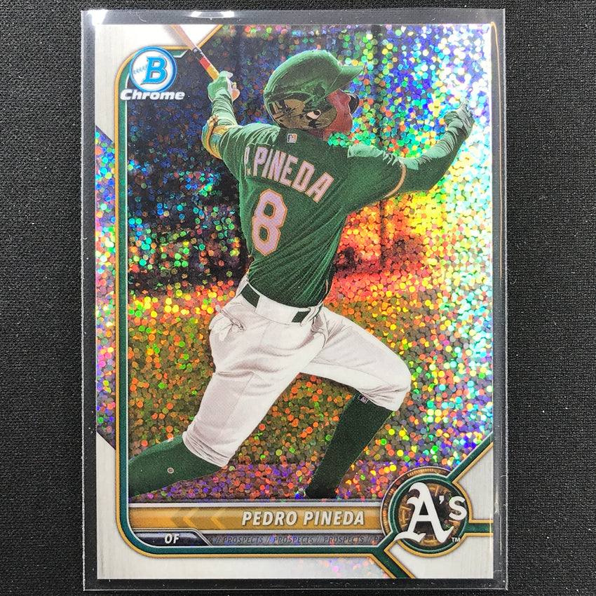 2022 Bowman Chrome Pedro Pineda Bowman Prospect Speckle Refractor /299