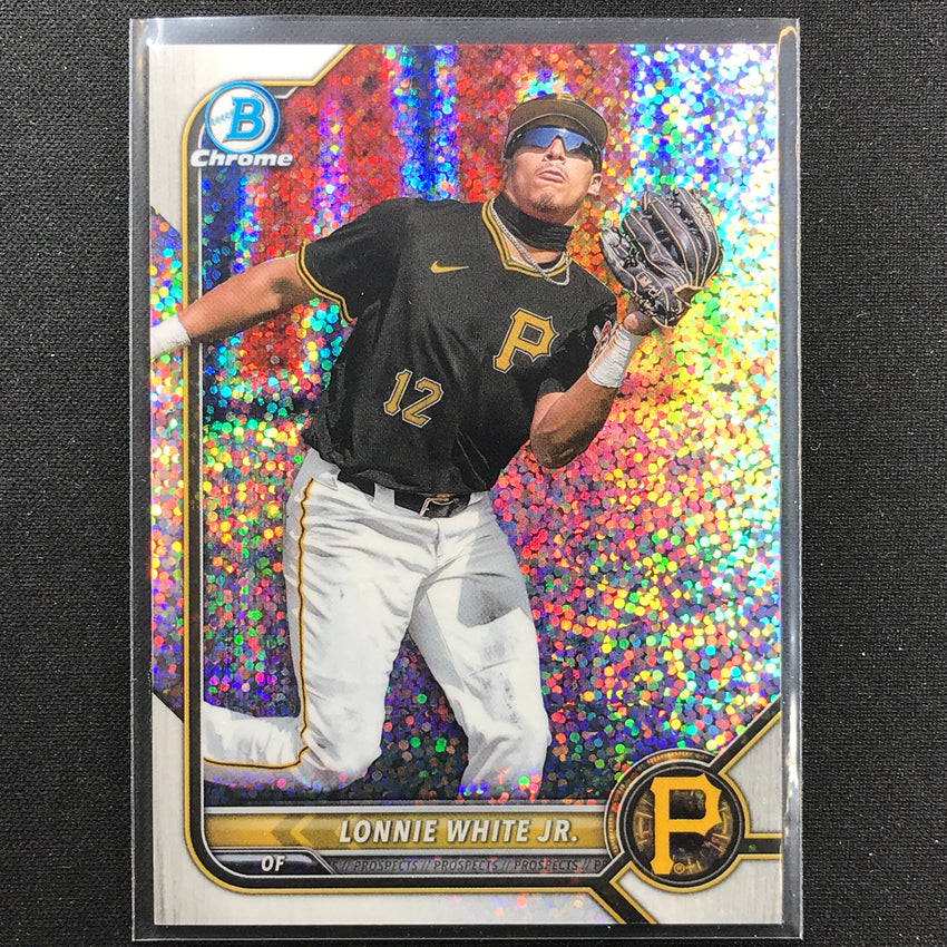 2022 Bowman Chrome Lonnie White Jr. Bowman Prospect Speckle Refractor /299
