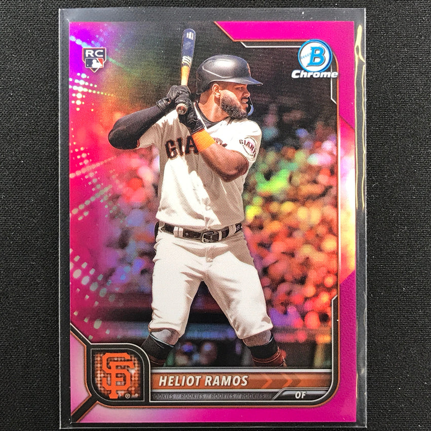2022 Bowman Chrome Heliot Ramos Rookie Fuchsia Refractor /299