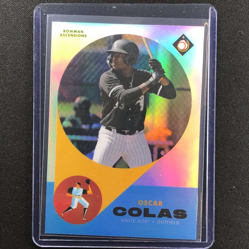 2022 Bowman Chrome OSCAR COLAS Ascensions X Invisible Creature SP #17
