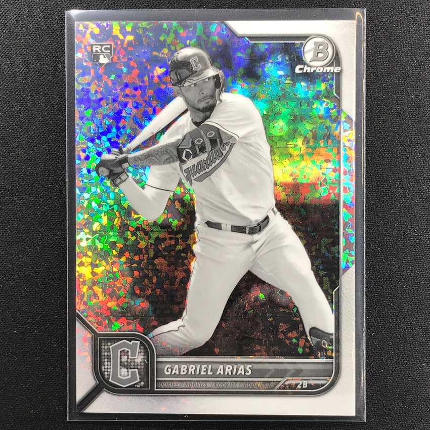2022 Bowman Chrome Gabriel Arias Rookie Bandw Mini-diamond Refractor /199