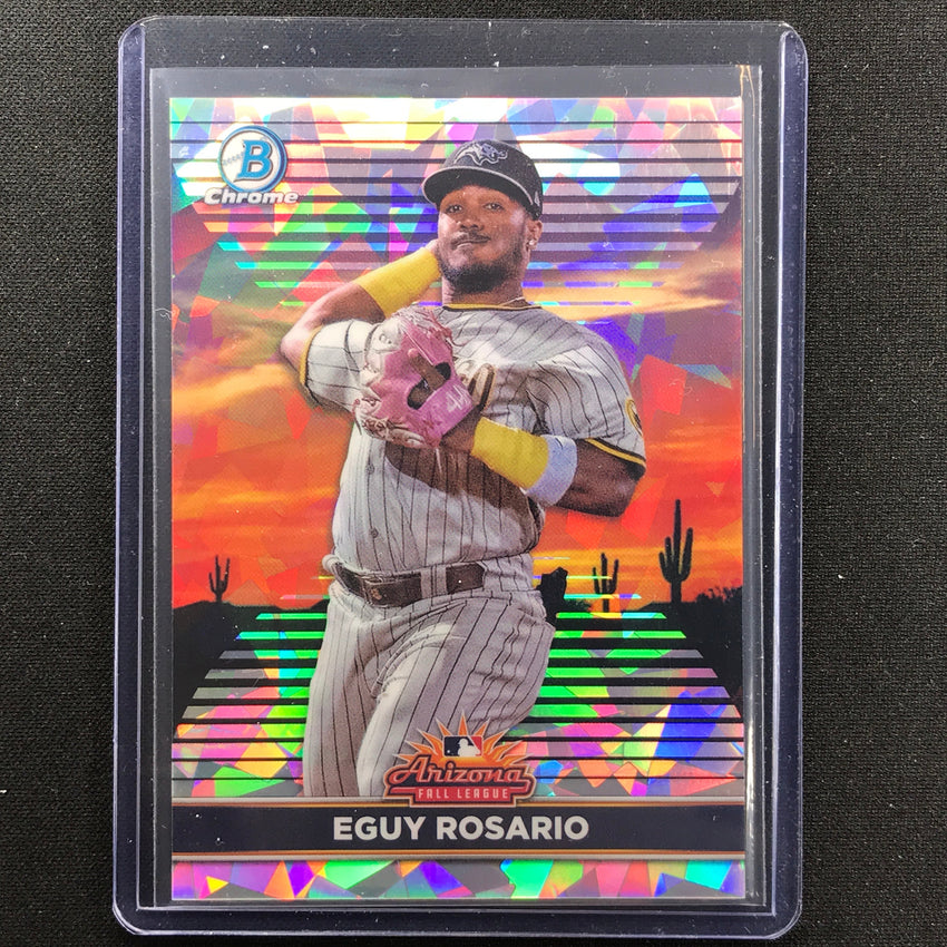 2022 Bowman Chrome Eguy Rosario 2021 Afl Fall Stars Atomic 49/150