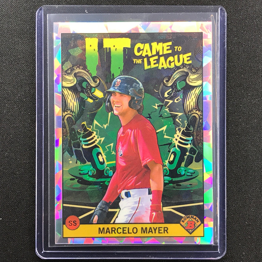 2022 Bowman Chrome Marcelo Mayer It Came To The League Atomic 121/150