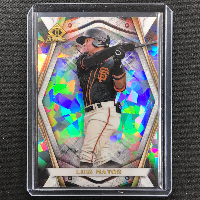 2022 Bowman Chrome Luis Matos Bowman Invicta Atomic 4/150