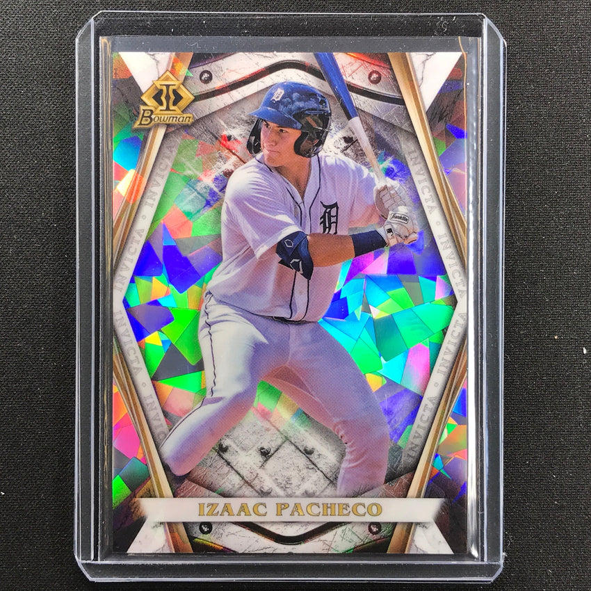 2022 Bowman Chrome Izaac Pacheco Bowman Invicta Atomic 33/150