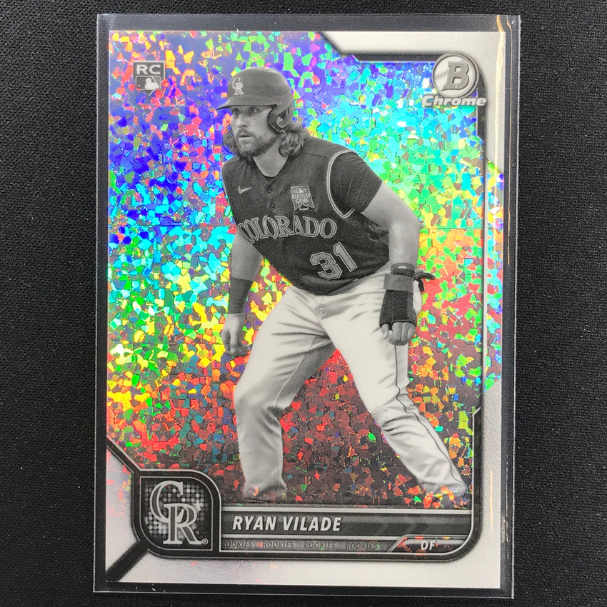 2022 Bowman Chrome Ryan Vilade Rookie Bandw Mini-diamond Refractor /199