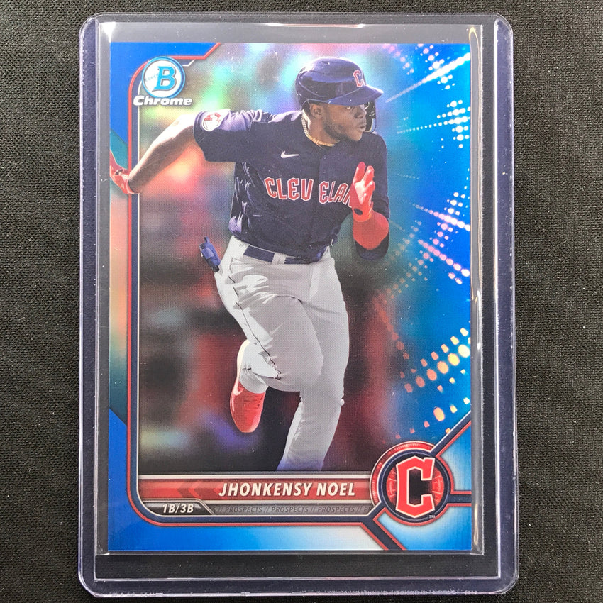 2022 Bowman Chrome Jhonkensy Noel Bowman Prospect Blue Refractor 83/150