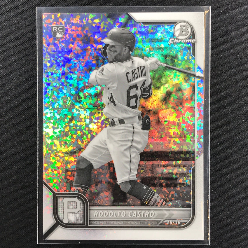 2022 Bowman Chrome Rodolfo Castro Rookie Bandw Mini-diamond Refractor /199