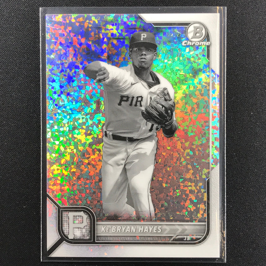 2022 Bowman Chrome Kebryan Hayes Bandw Mini-diamond Refractor /199