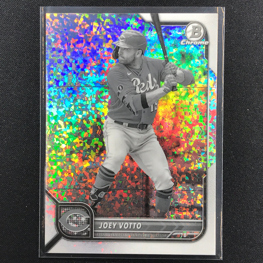 2022 Bowman Chrome Joey Votto Bandw Mini-diamond Refractor /199