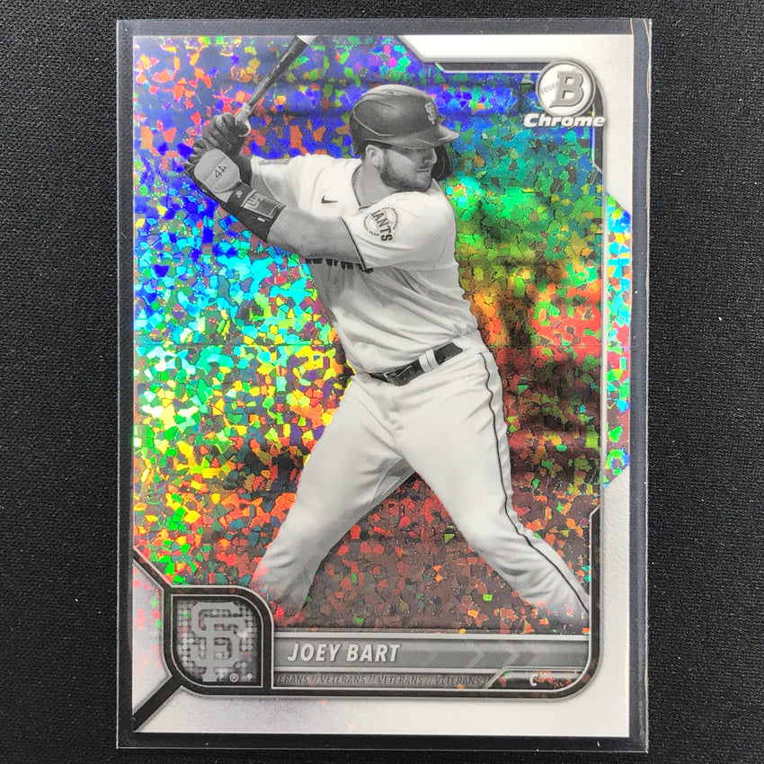 2022 Bowman Chrome Joey Bart Bandw Mini-diamond Refractor /199