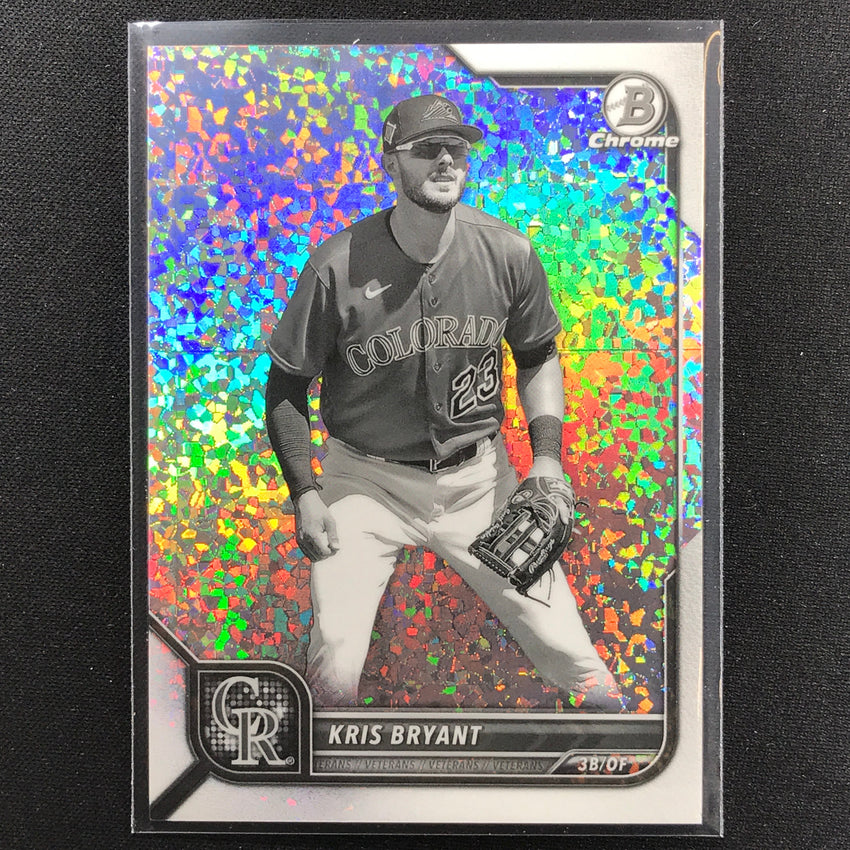 2022 Bowman Chrome Kris Bryant Bandw Mini-diamond Refractor /199