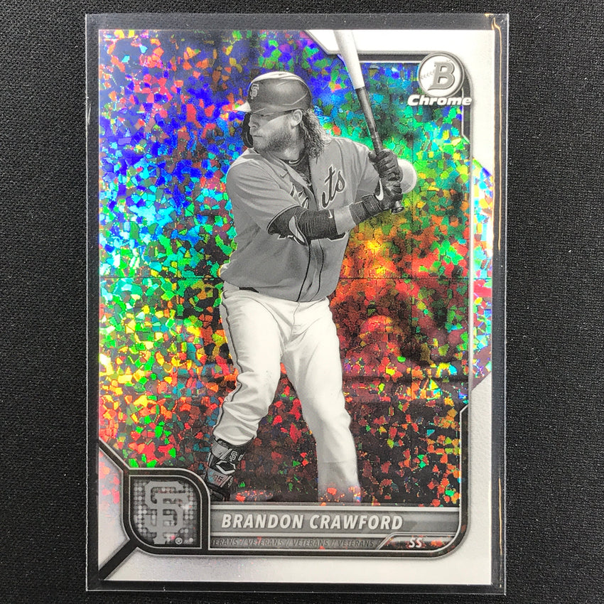 2022 Bowman Chrome Brandon Crawford Bandw Mini-diamond Refractor /199