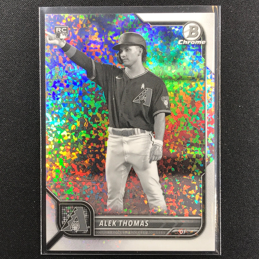 2022 Bowman Chrome Alek Thomas Rookie Bandw Mini-diamond Refractor /199