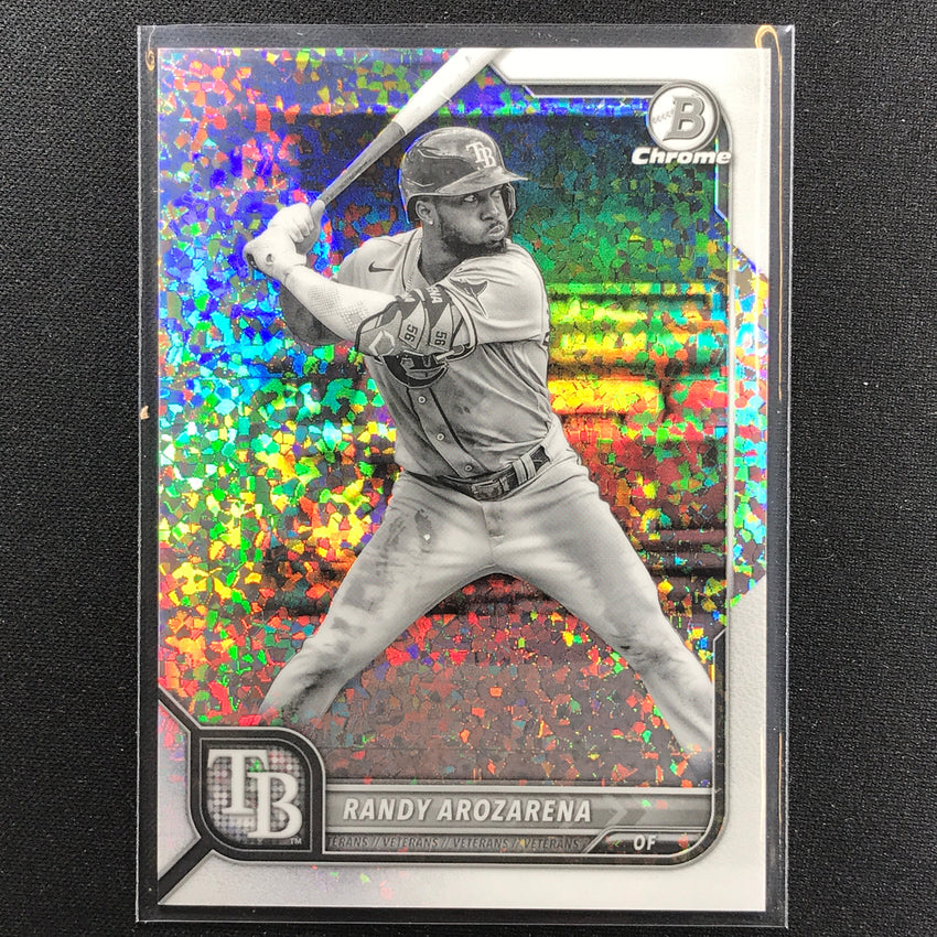 2022 Bowman Chrome Randy Arozarena Bandw Mini-diamond Refractor /199