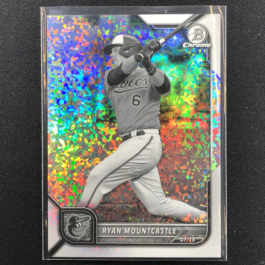 2022 Bowman Chrome Ryan Mountcastle Bandw Mini-diamond Refractor /199