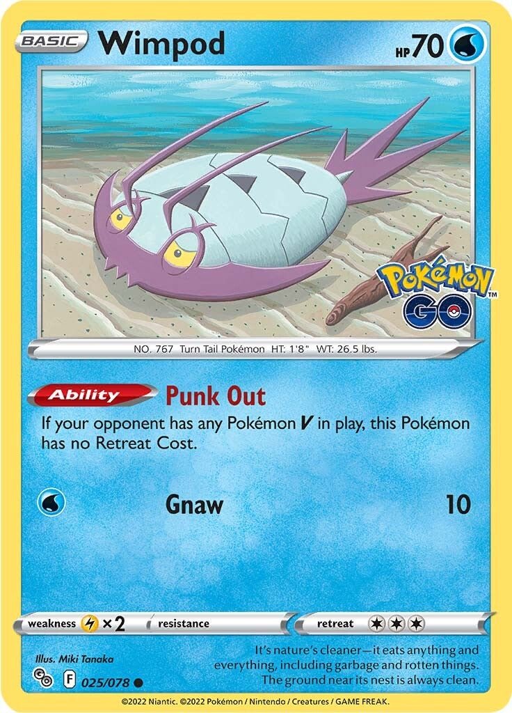 Wimpod - 025/078 - Common Pokemon Go