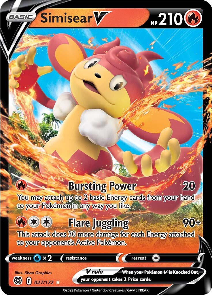 Simisear V - 27/172 - Ultra Rare