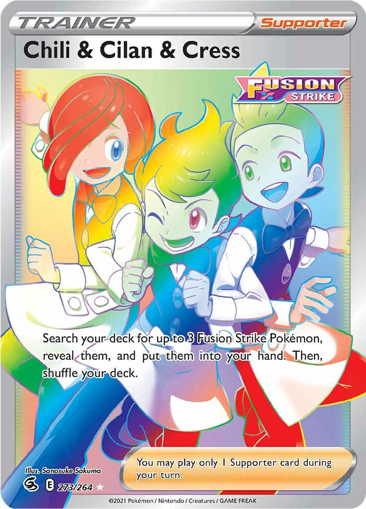 Chili & Cilan & Cress - 273/264 - Hyper Rare