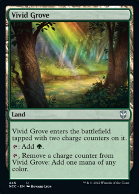 Vivid Grove #445 -  New Capenna Commander