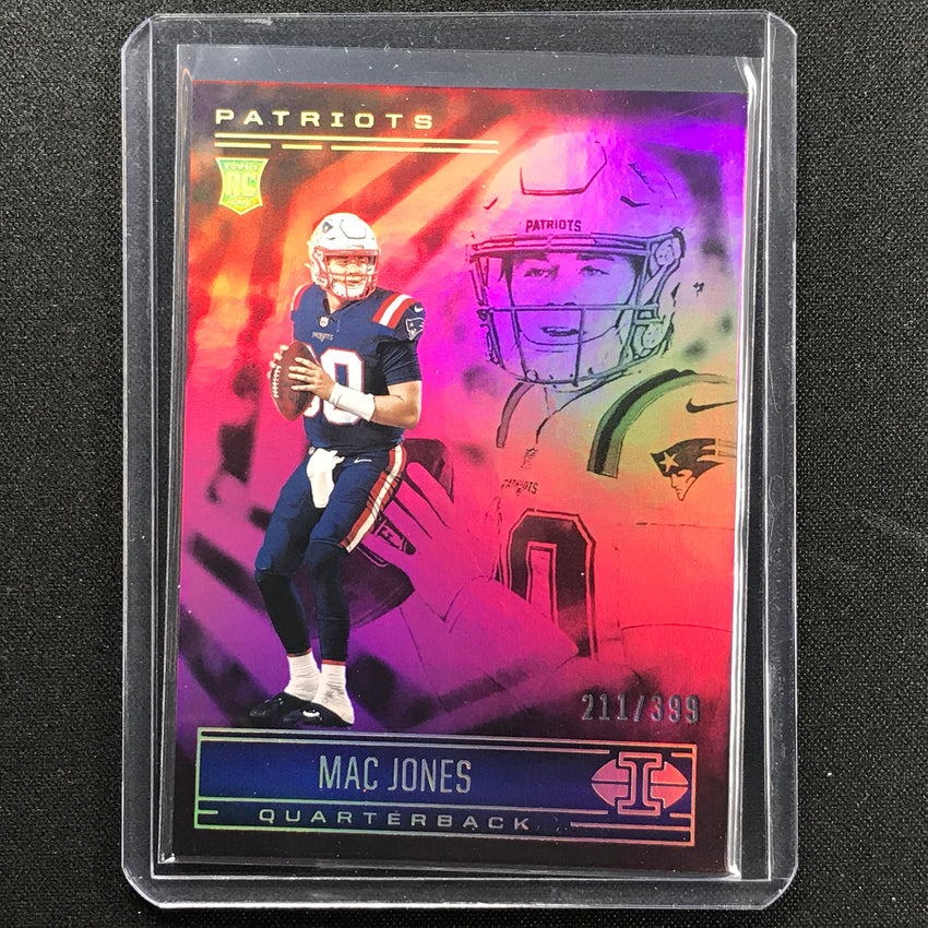 2021 Illusions Mac Jones Rookie Trophy Collection Pink 211/399